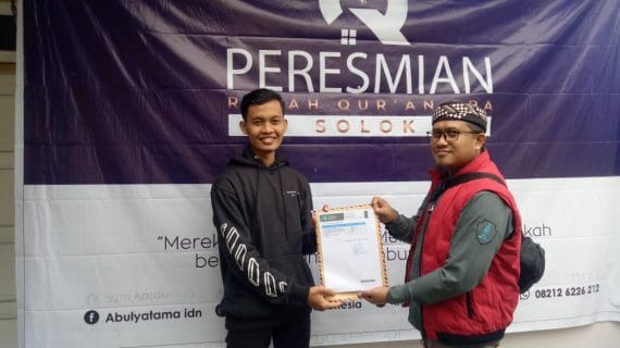 Peresmian Rumah Quran PPA Solok