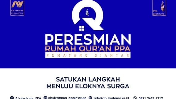 Peresmian Rumah Qur’an PPA Pematang Siantar