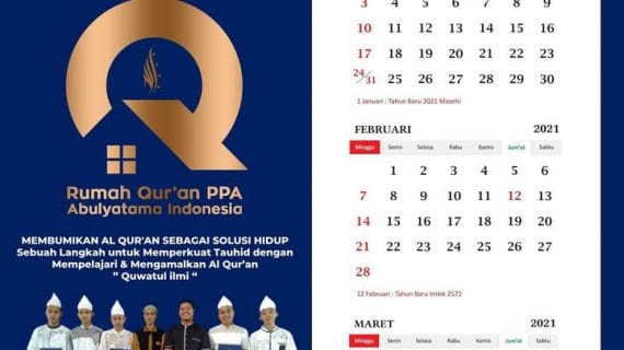 Kalender Tahun 2021 RQ PPA