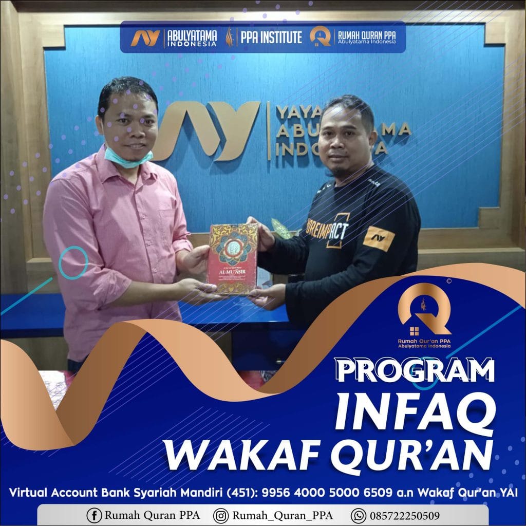 Distribusi Wakaf Qur'an Ke RQ PPA Ciamis