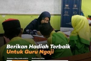 BERIKAN HADIAH TERBAIK UNTUK GURU NGAJI