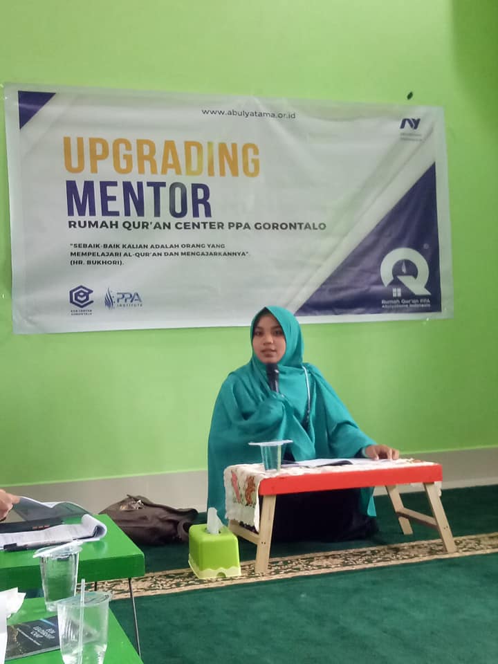 Upgrading Mentor Rumah Quran Center PPA Gorontalo