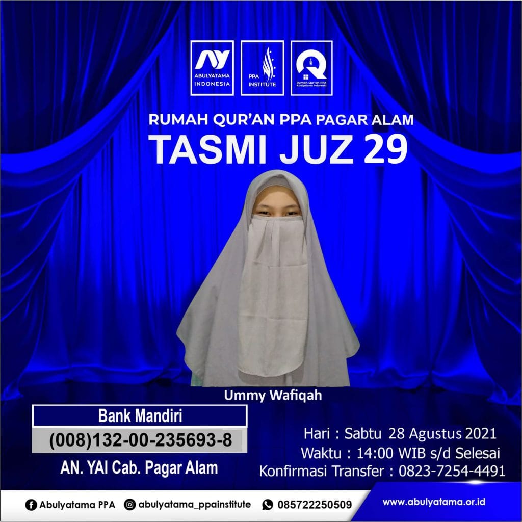 Tasmi' Al-Qur'an Juz 29 dan Juz 30