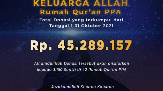Laporan Program Keluarga Allah RQ PPA Oktober 2021