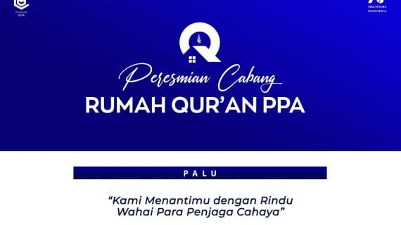 Peresmian Rumah Quran PPA Cabang Palu