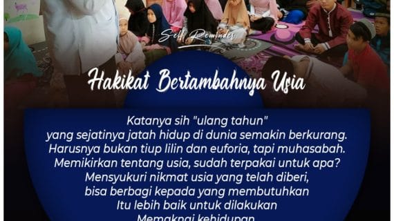 HAKIKAT BERTAMBAH USIA