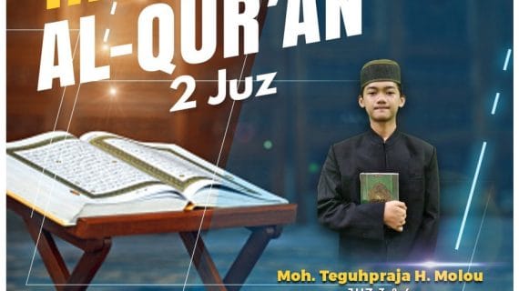 Tasmi Quran 2 Juz Bersama Ananda : Moh Teguhpraja H Molou