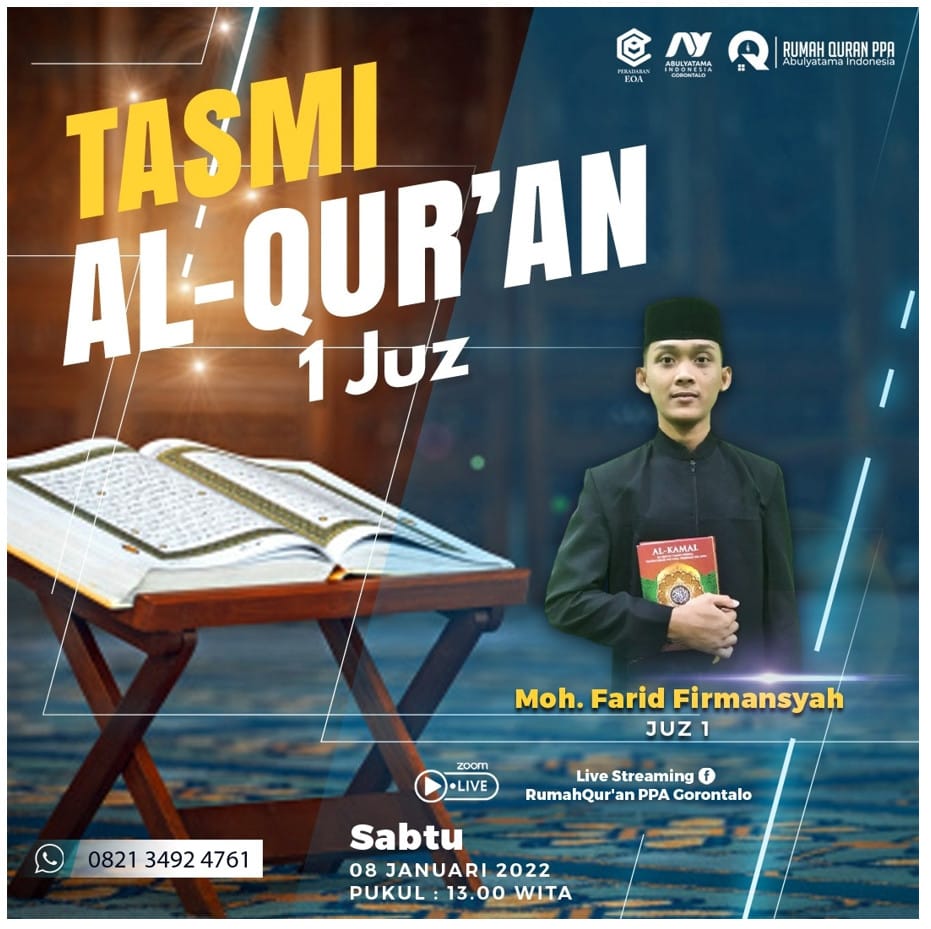 Tasmi Quran 1 Juz Bersama : Moh. Farid Firmansyah