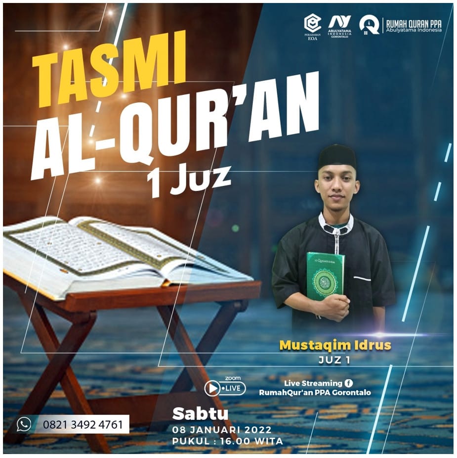 Tasmi Quran 1 Juz Bersama : Mustaqim Idrus