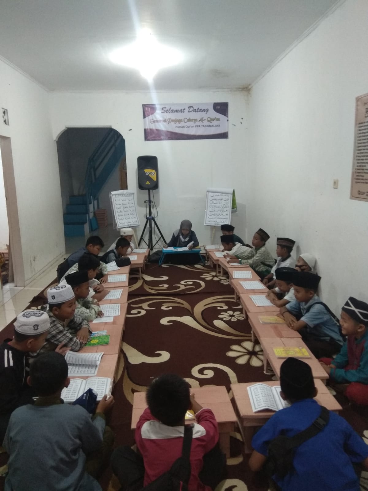Ujian Kenaikan Jilid Santri RQ PPA Tasikmalaya