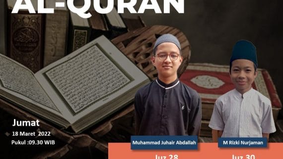 Tasmi Quran Juz 28 Bersama : Muhammad Juhair Abdalah