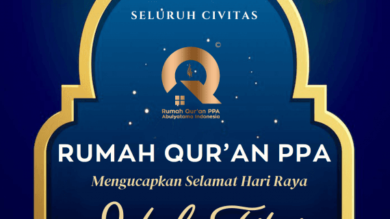 Selamat Hari Raya Idul Fitri, 1 Syawal 1443 H