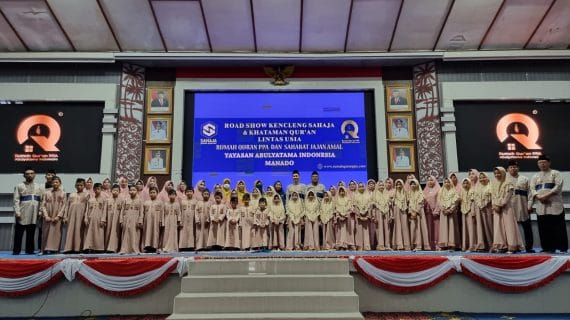 Khataman Qur’an santri lintas usia RQ PPA Manado