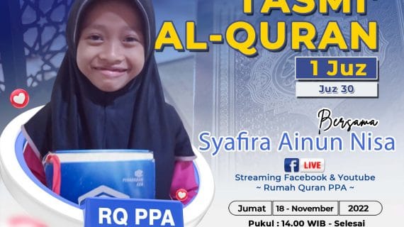 Tasmi’ Qur’an Syafira Ainun Nisa Santri RQ PPA Kudus