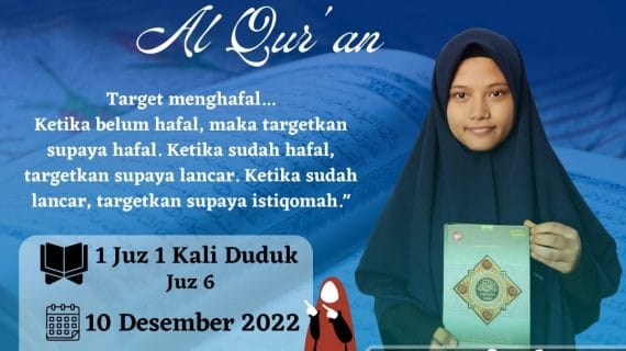 Tasmi Qur’an 1 Juz : Safnah Ramadhan