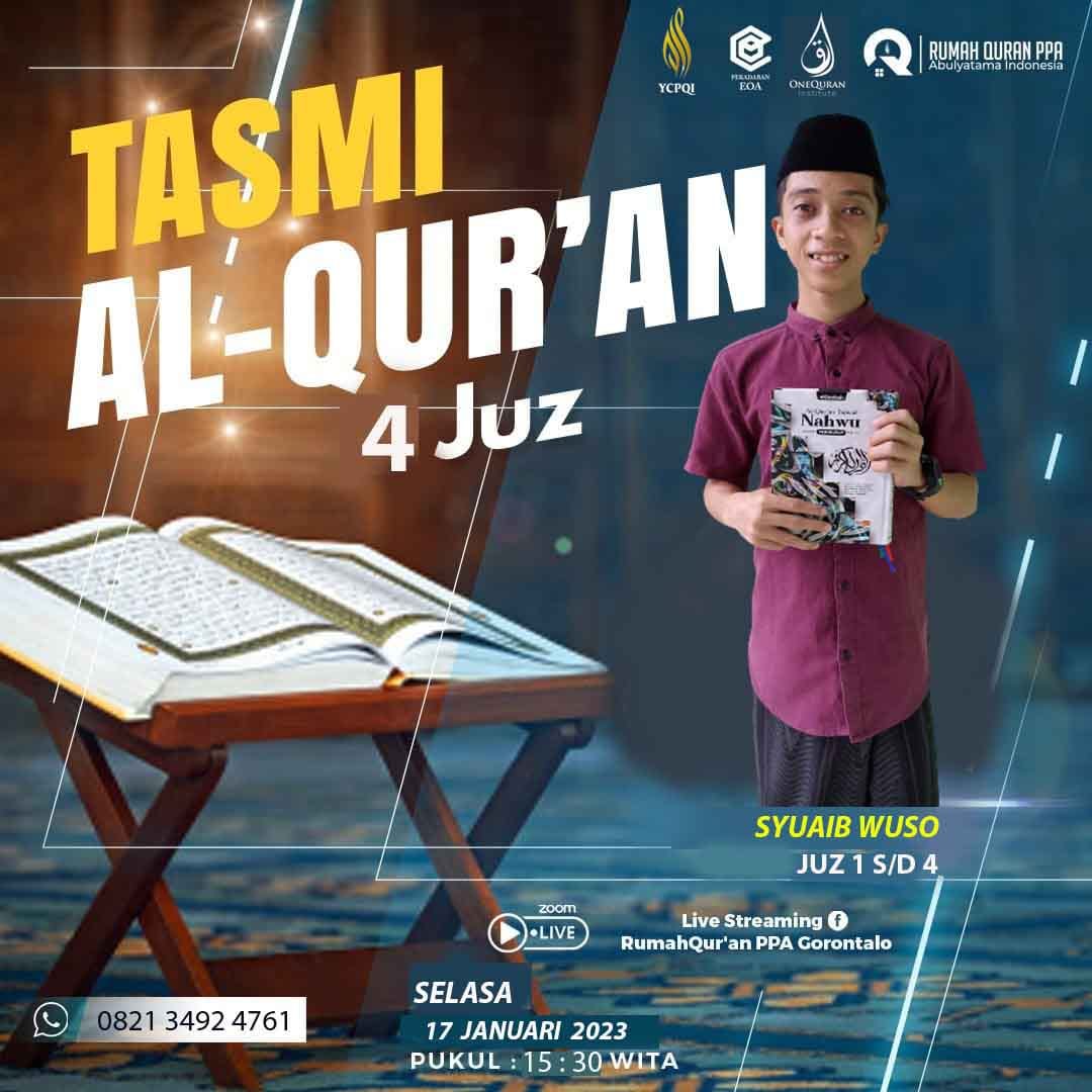 Tasmi Quran 4 Juz : Syuaib Wuso