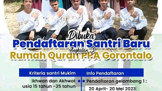 Penerimaan Santri Mukim Angkatan ke 3