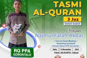 Tasmi Qur’an 3 Juz : Najmul Falah Akbar Putra Rivai