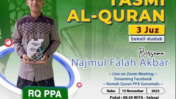 Tasmi Qur’an 3 Juz : Najmul Falah Akbar Putra Rivai