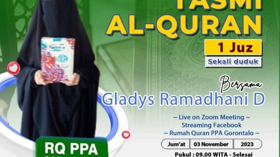 Tasmi Qur’an 1 Juz : Gladys Ramadhani D Akbar
