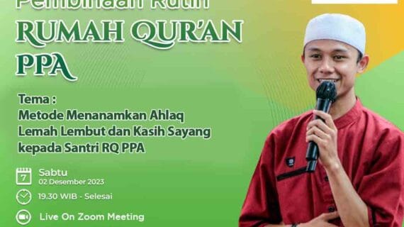 Pembinaan Rutin Cabang RQ PPA : Ustd Irgie Ramdhan Shevchenkie