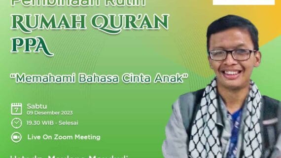 Pembinaan Rutin Cabang RQ PPA : Ustd Maulana Maududi