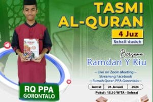 Tasmi Qur’an 4 Juz : Ananda Ramdan Y Kiu