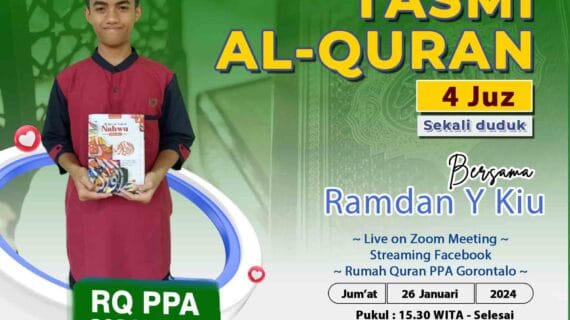Tasmi Qur’an 4 Juz : Ananda Ramdan Y Kiu