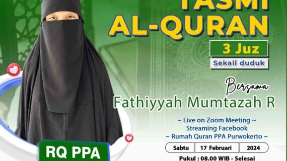 Tasmi Quran 3 Juz Sekali Duduk : Fathiyyah Mumtazah R