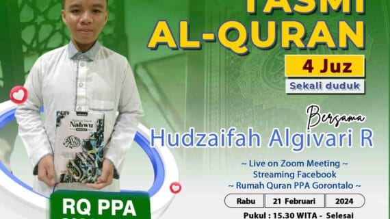 Tasmi Qur’an 4 Juz : Hudzaifah Algivari R