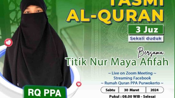 Tasmi’ Qur’an 3 Juz : Titik Nur Maya Afifah