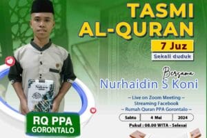 Tasmi’ Al Qur’an 7 Juz : Ananda Nurhaidin S Koni