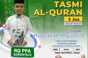 Tasmi Qur’an 5 Juz : Ananda Hudzaifah Algivari R
