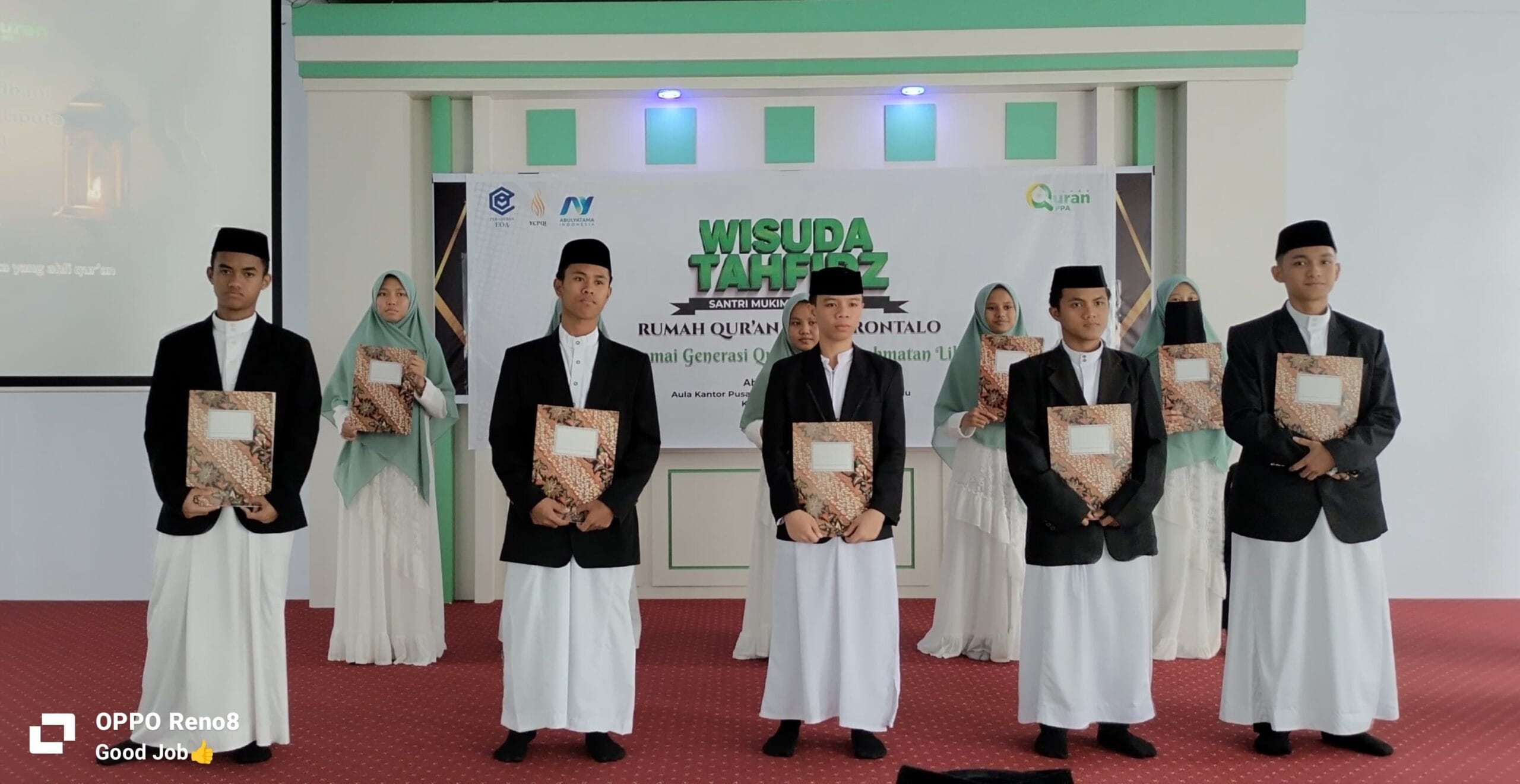 Wisuda Tahfidz Santri RQ PPA Gorontalo