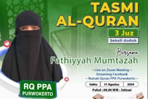 Tasmi Qur’an 3 Juz Sekali Duduk : Ananda Fathiyyah Mumtazah