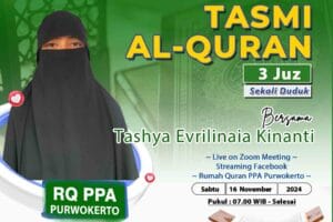 Tasmi Qur’an 3 Juz Ananda : Tashya Evrilinaia Kinanti