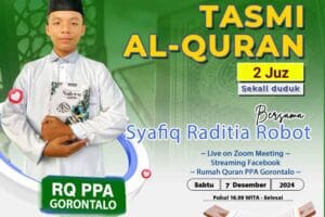 Tasmi Qur’an 2 Juz Sekali Duduk : Syafiq Raditia Robot