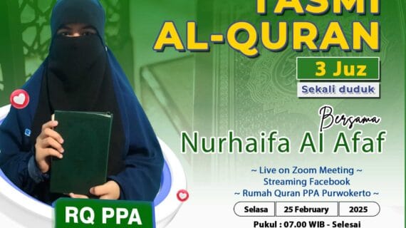 Tasmi Al Quran 3 Juz Sekali Duduk Ananda Nurhaifa Al Afaf