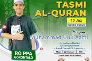 Tasmi’ Al-Quran 10 Juz Sekali Duduk Ananda Muhammad Ululazmi Kasim