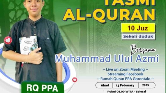Tasmi’ Al-Quran 10 Juz Sekali Duduk Ananda Muhammad Ululazmi Kasim