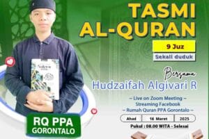 Tasmi Al-Quran 9 Juz Sekali Duduk Ananda Hudzaifah Algivari R
