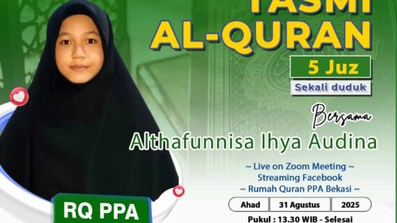 Tasmi Al-Quran 5 Juz Sekali Duduk Ananda Althafunnisa Ihya Audina