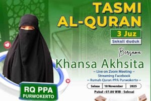 Tasmi’ Al-Quran 3 Juz Sekali Duduk Ananda Khansa Akhsita