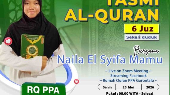 Tasmi’ Al-Quran 6 Juz Sekali Duduk Ananda Naila El Syifa Mamu