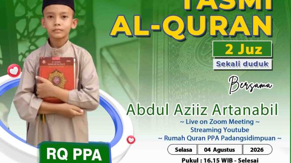 Tasmi’ Al-Quran 2 Juz Sekali Duduk Abdul Aziiz Artanabil